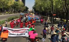 Con bloqueos en CDMX, triquis de Oaxaca exigen retorno seguro de familias desplazadas por violencia 
