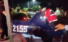 Policía vial que atropelló a repartidores de Didi está a disposición de la Fiscalía de Oaxaca 