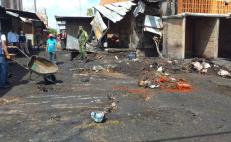 Pandemia y ahora un incendio dañan las ventas de al menos 60 comerciantes zapotecas de Juchitán