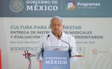 Desde Oaxaca, AMLO llama a respetar veda electoral y a que haya elecciones limpias