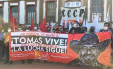 A 7 meses del asesinato de Tomás Martínez, FPR pide justicia a nuevo fiscal de Oaxaca