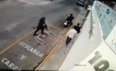 Dos policías de la capital de Oaxaca disparan contra jóvenes de una herrería; fue una riña, dice municipio
