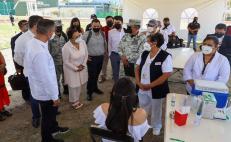 Proyecta federación vacunar contra Covid-19 a más de 117 mil trabajadores de la educación en Oaxaca