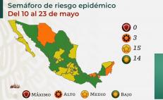 Regresa Oaxaca a verde en el semáforo de riesgo Covid-19; hay 304 casos activos