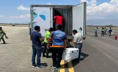 Llega a Oaxaca cargamento  de 57 mil dosis de Sinovac; 400 mil oaxaqueños ya se han vacunado