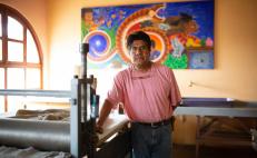 Enrique Flores, el artista plástico de Oaxaca que convirtió su taller en un centro cultural para la comunidad