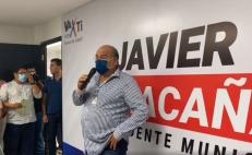 Javier Villacaña, candidato a edil de la ciudad de Oaxaca, asegura que resultados previos “nos dan ventaja”