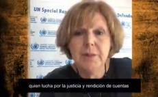 Relatora de la ONU pide protección para Soledad Jarquín, madre de periodista asesinada en Oaxaca