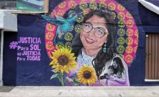 Develan un mural en honor a María del Sol, fotoperiodista asesinada en Oaxaca