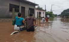 Dejan lluvias más de 2 mil 500 damnificados y 500 viviendas afectadas en el Istmo de Oaxaca