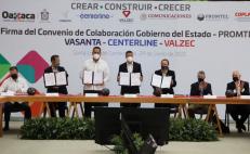 Firma gobierno de Oaxaca convenios para alcanzar 70% de cobertura de internet de banda ancha