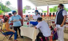 Vacunan contra Covid-19 a 30 mil pobladores mayores de 40 años en 25 municipios del Istmo de Oaxaca