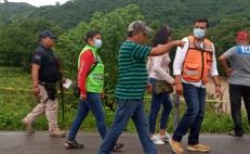 Crecida de arroyo Mulato arrastra a hombre de 60 años en comunidad de la Sierra Sur de Oaxaca 