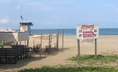 Reculan en cierre total de playas de la Costa de Oaxaca; Huatulco reducirá servicios a 30%