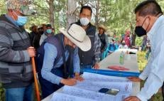 Con firma de convenio, comunidades de la Mixteca de Oaxaca ponen fin a 50 años de conflicto agrario 