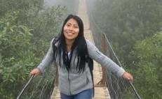 Yalitza Aparicio viaja a Puebla y visita las Cascadas Arcoiris