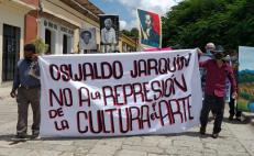 Artistas plásticos exigen a edil de la ciudad de Oaxaca que se les permita volver al Jardín Labastida
