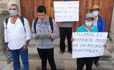 Lachitá, agencia de Betaza en la Sierra Norte de Oaxaca, exige entrega de recursos de los ramos 28 y 33