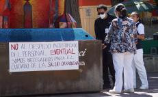 Trabajadores de Salud de Oaxaca inician jornada de lucha para exigir suficiencia presupuestal
