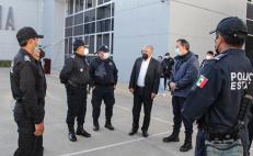 Entrega Seguridad Pública de Oaxaca un bono a policías estatales, en reconocimiento a su labor
