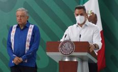 Presume Murat 25 visitas de AMLO a Oaxaca; se palpa en resultados positivos en salud y seguridad, afirma 
