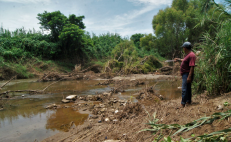 Abandono convirtió al río Los Perros en un riesgo latente de inundaciones para pueblos del Istmo de Oaxaca