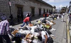 Por conflicto en Zaachila, no habrá recolección de basura en ciudad de Oaxaca hasta nuevo aviso: municipio