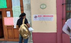 Embargan oficinas de los Servicios de Salud por falta de pago al ayuntamiento de Oaxaca 