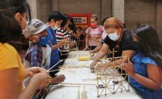 Promueven el biguie, ofrendas prehispánicas zapotecas, entre niños de Juchitán, Oaxaca 