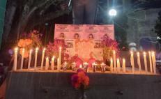 Con ofrenda, colectivas recuerdan a víctimas de feminicidio en la Cuenca de Oaxaca 