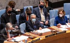 Encabeza AMLO sesión del Consejo de Seguridad de la ONU