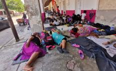 Recibe a migrantes Ayuntamiento de Zanatepec, Oaxaca; da atención humanitaria