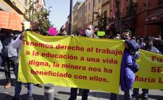 Mineros de Oaxaca advierten más protestas en CDMX, exigen que Semarnat dé permiso ambiental 