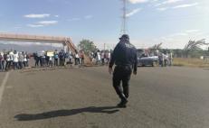 Por segundo día, comunidad de Unistmo protesta en Oaxaca contra invasión de terrenos