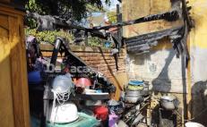 Reportan explosión por acumulación de gas en vivienda de la ciudad de Oaxaca; no hay heridos