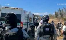 Era clonada, camioneta del IMSS que transportaba 14 nicaragüenses en el Istmo de Oaxaca