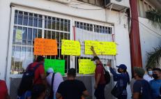 Se van a paro 700 trabajadores de Salina Cruz por pago a sindicalizados; edil advierte descuentos