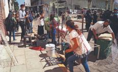 Sin lugar para todos: ambulantes de 12 organizaciones se disputan calles del Centro Histórico de Oaxaca