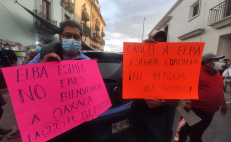 Inician protestas del magisterio contra Elba Esther por su boda en Oaxaca; exigen cárcel para exlideresa 