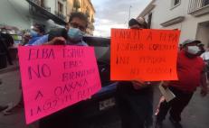 Irrumpen profesores de la Sección 22 en la boda de Elba Esther Gordillo en Oaxaca