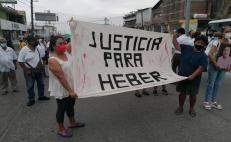 Periodistas de Salina Cruz exigen justicia para Heber López, a una semana de su asesinato en Oaxaca