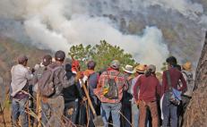 Disputas entre comunidades impiden combate a incendios forestales en 29 zonas de Oaxaca