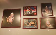 Exposición fotográfica muestra obra de artistas de Oaxaca plasmada sobre cuerpos humanos