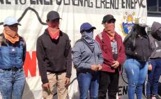 Los normalistas se manifestaron este miércoles y realizaron diversos bloqueos en la capital de Oaxaca