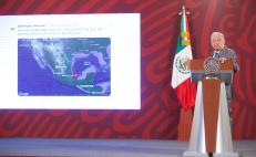 El presidente López Obrador informó que no se reportaron daños graves por el sismo de este jueves