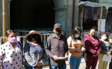 Denuncian cierre de Consejo Municipal de San Antonio de la Cal, Oaxaca, espacio para convocar a elecciones extraordinarias