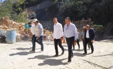 Supercarretera a la Costa de Oaxaca, con avance del 79.3%; Murat supervisa trabajos 