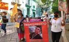 Madres de Oaxaca toman las calles para exigir localización con vida de sus hijos desaparecidos