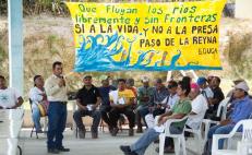 Piden a candidatos al gobierno de Oaxaca reconocer movimiento de defensa del río Verde contra presa
