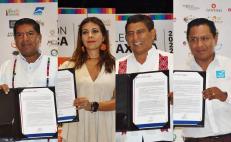 Firman 6 de 7 candidatos al gobierno de Oaxaca Pacto por la Primera Infancia; abanderado del PRI no asistió 